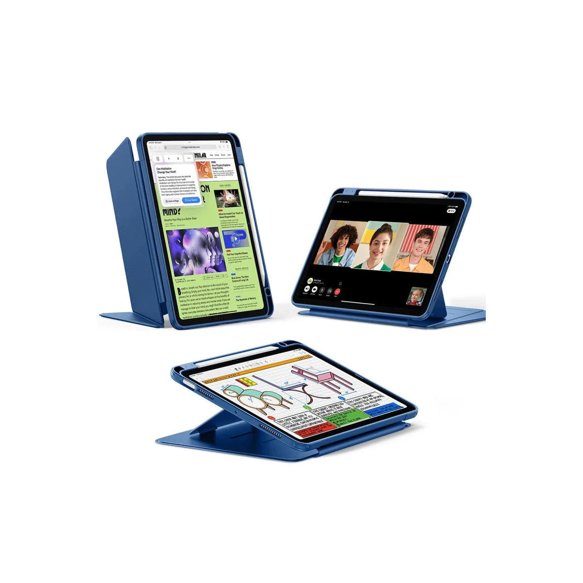 ESR Apple iPad 2025 10.9 (10.nesil) Flip Manyetik Tablet Kılıfı